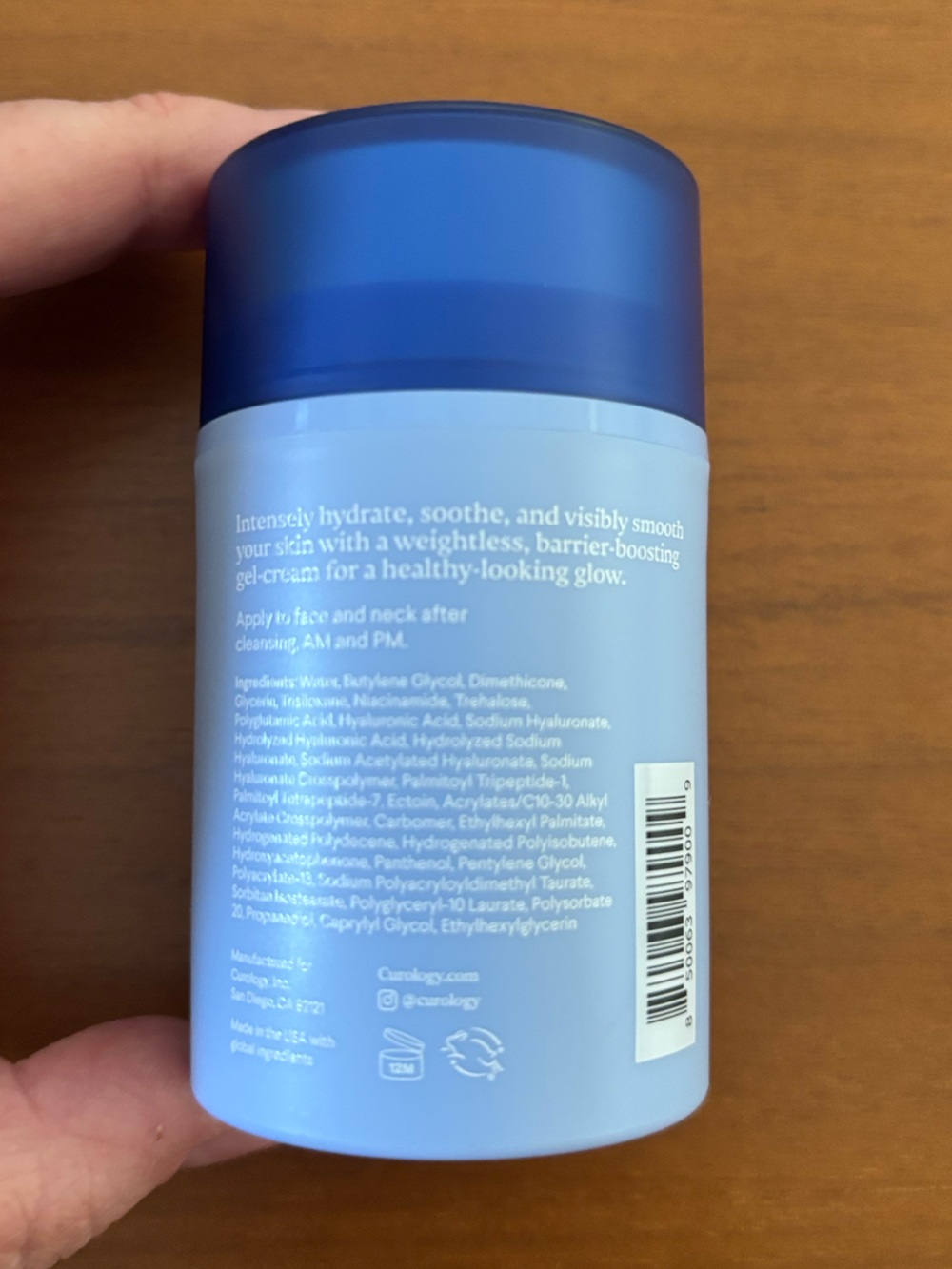 Curology Hydro+ Gel-Cream Moisturizer — Blue - Picture 3 of 4